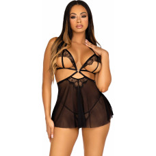 Leg Avenue Open Cup Babydoll and Matching Panty