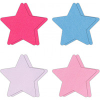 Ns Novelties Pasties Star II Assort 4 Pair