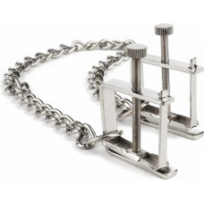 Mr. Steel Press Nipple Clamps With Chain