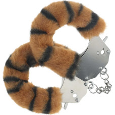 Ouch! Heavy-duty Fluffy Handcuffs - Tiger