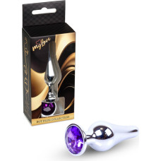 Mylove Toys - Jewellery Silver BUTT PLUG- Purple
