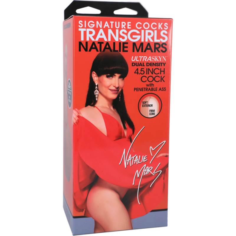 Doc Johnson Natālija Marsa - Dildo ar caururbjošu dupsi - Transgirls