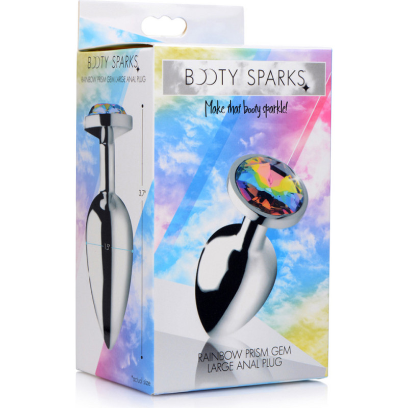 Xr Brands Rainbow Prism - Butt Plug - liels