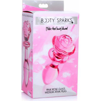 Xr Brands Rozā roze — stikla aizbāznis — vidējs