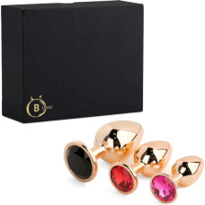 B - Series Heavyfun Jewellery - Red Gold PLUG - SET