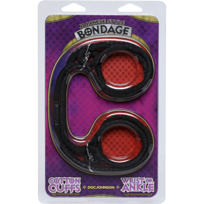 Doc Johnson 100% Cotton Wrist or Ankle Cuffs