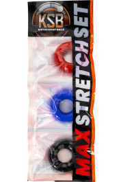 KSB Max-Stretch Cockring 3 Pack