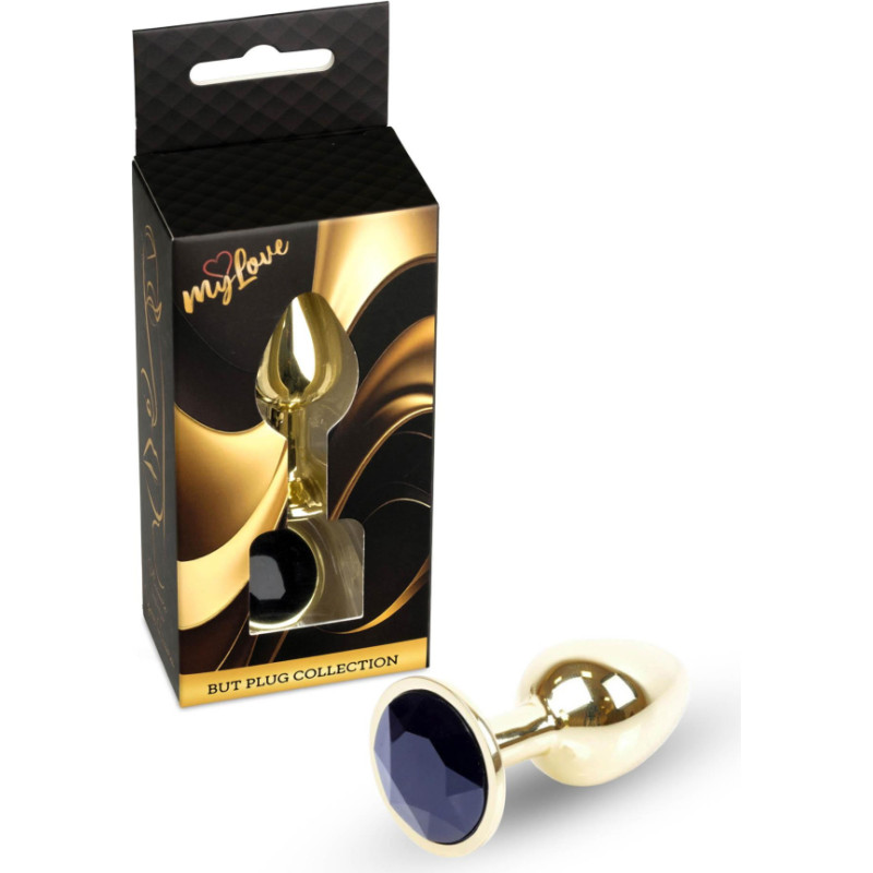 Mylove Toys - Jewellery Gold PLUG- Black