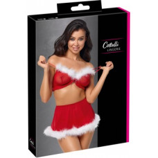 Cottelli Lingerie Рождественский топ+юбка S/M