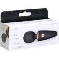 Le Wand Mini mikroviļņu nūjiņa, melna