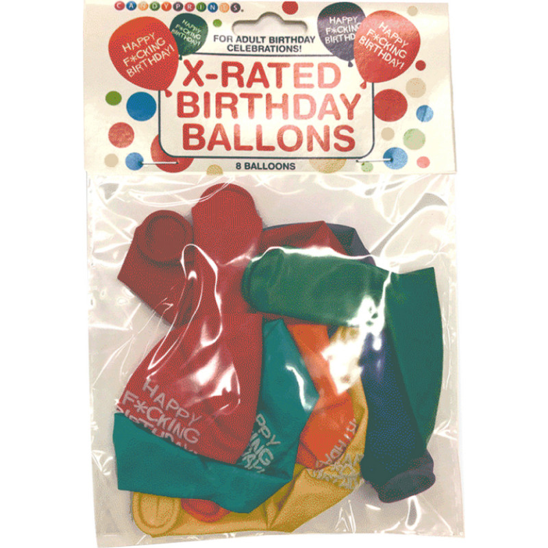 Little Genie Productions X-Rated dzimšanas diena - baloni