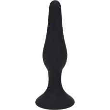 Levelz Slim Silicone Anal Plug - S - Black
