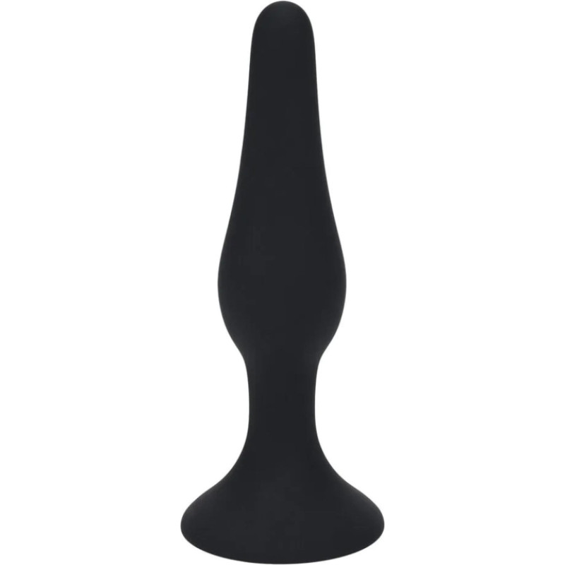 Levelz Slim Silicone Anal Plug - S - Black