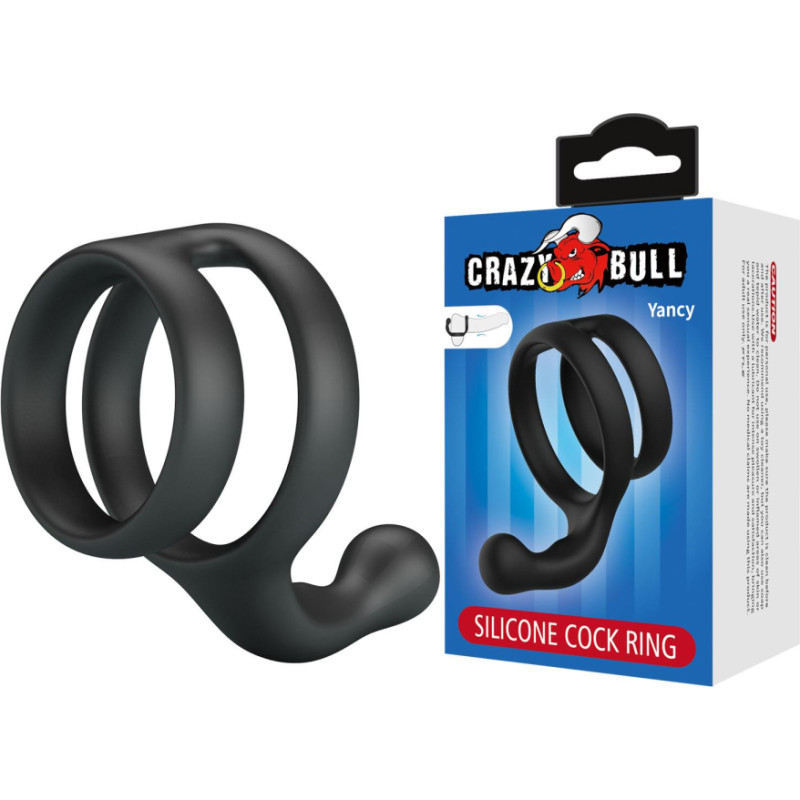 Crazy Bull Yancy – Silicone Cock Ring