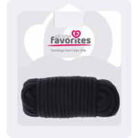 Dream Toys ALL TIME FAVORITES LOVE ROPE 10M BLACK