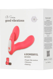 B - Series Fox Silicone vibrator 3 speeds, 6 frequencies,
Finger function,
Heating + APP control