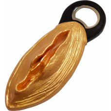 Kinky Pleasure - DS014 - Pussy Bottle Opener - Quirky and Fun Tool -Gold