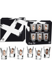House Of Mugs Sexi Sip - Zestaw 6 Kieliszków 35ml - Kobiety