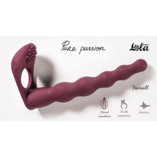Lola Games Strap-on Pure Passion Farnell Wine Red