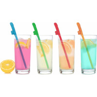 Little Genie Productions Super Fun Penis, Multicolor Straws