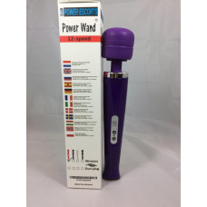 Power Escorts Powerwand  purple eu plug big size wand massager