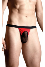 Softline Collection Mens thongs 4494 - red M/L