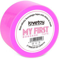 Lovetoy My First Non Sticky Bondage Tape Fuchsia