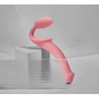 Dorcel SEMI-REALISTIC BENDABLE STRAP-ON PINK - M