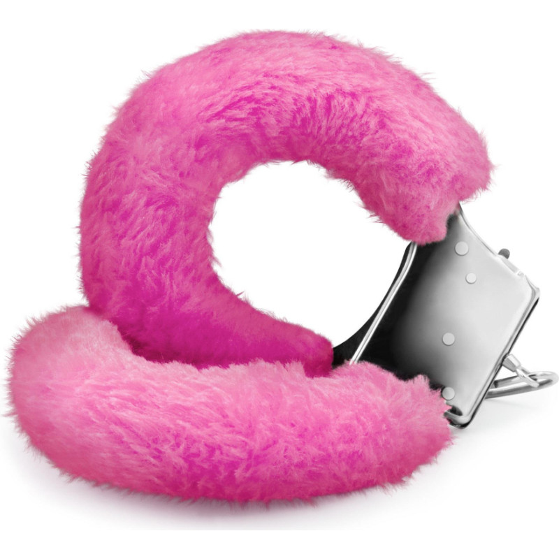 Crushious LOVE CUFFS FURRY HANDCUFFS CRUSHIOUS PINK