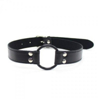Toyz4Lovers Knebel-Easy Belt Ring Gag (nero)