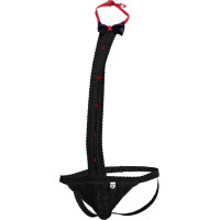 Mob Eroticwear MOB Tuxedo Lace Thong