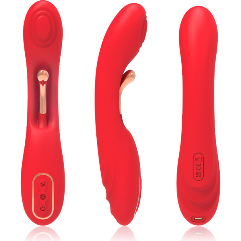 B - Series Joy Fishhook Red Dual-point vibration
