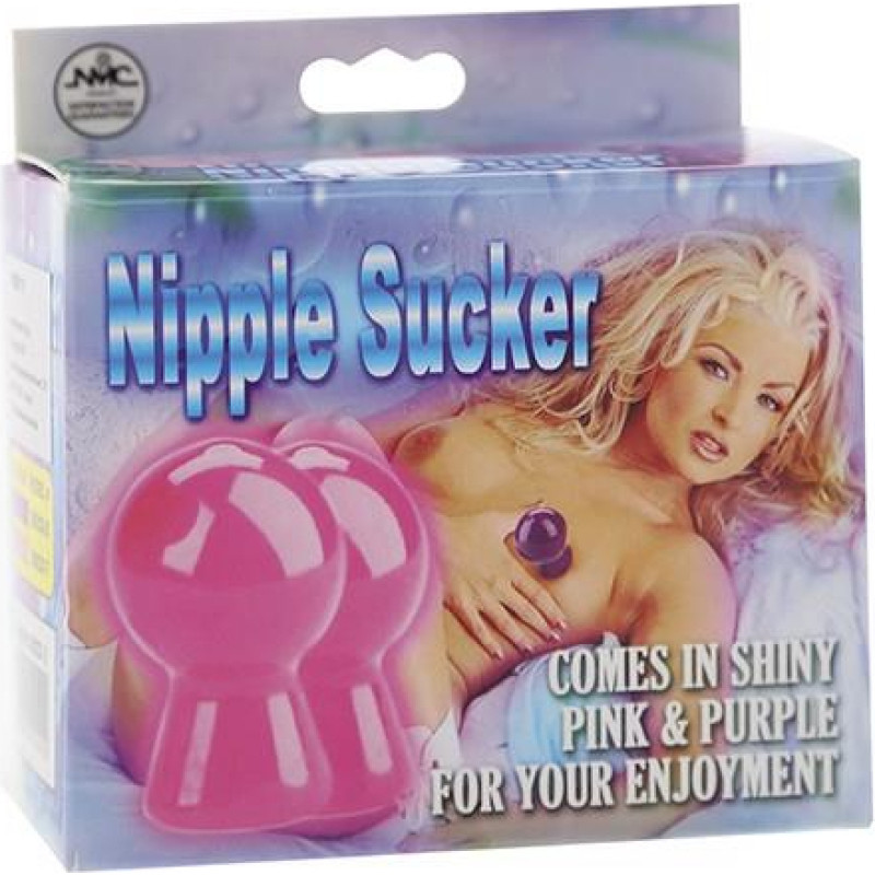 NMC NIPPLE SUCKER PAIR IN SHINY PURPLE