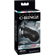 Pipedream Extreme Silicone Cock Blocker Black