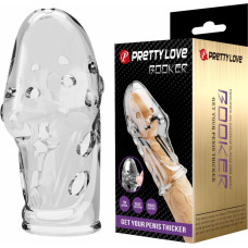 Pretty Love Penis Sleeve – Booker (Clear)