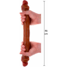 Toyjoy Foreskin Double Dong Silicone 46 cm