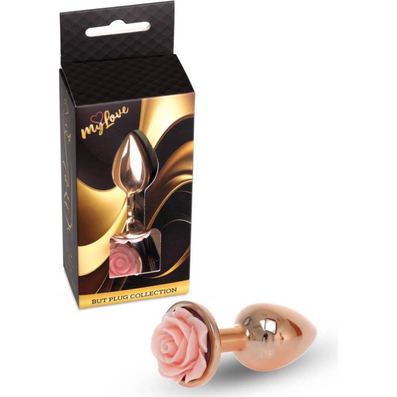 Mylove Toys - Jewellery Red Gold PLUG ROSE- Pink