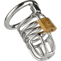 Mr. Steel Master Chastity Cock Cage
