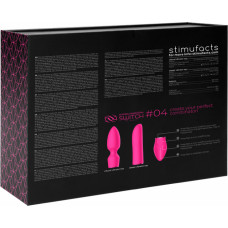 Switch By Shots Baudījumu komplekts Nr. 4 — vibrators ar dažādiem stiprinājumiem