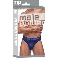 Male Power Bong Thong - S/M - Tumši zilas