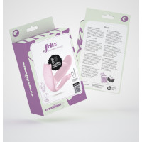 Crushious Fritz - Vibrador Calentador Portátil ar Control Remoto - Rosa Pastel