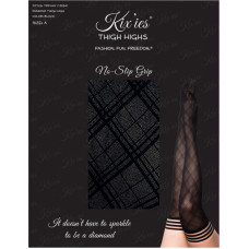 Kixies Tiffany - Augšstilba Augstums - A - Melns