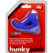 Hunkyjunk Slingshot - 3 gredzenu asaras formas slings - kobalts
