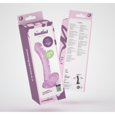 Crushious Hudini – Dildo Anal Flexible Jelly – 6,9/ 17,5 cm – Morado