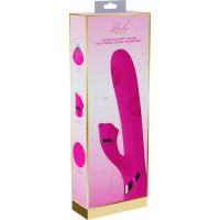 Vive By Shots Fiore - G-punkta Air Wave vibrējošs un piesitienveida klitora stimulators - rozā