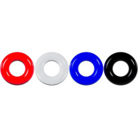 Levelz Cockring Set of 4 - Multicolor