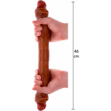 Toyjoy Foreskin Double Dong Silicone 46 cm