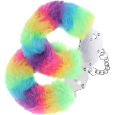 Ouch! Heavy-duty Fluffy Handcuffs - Multicolor 1