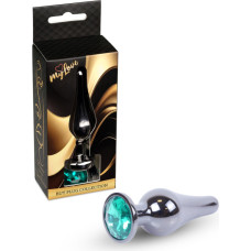 Mylove Toys - Jewellery Dark Silver BUTT PLUG- Green