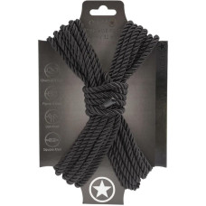 Ouch! Polyester Bondage Rope - 10 m - Black
